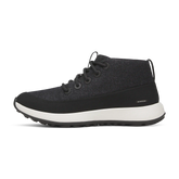 Women's Wool Runner NZ Mid Waterproof - Natural Black (Natural White Sole)