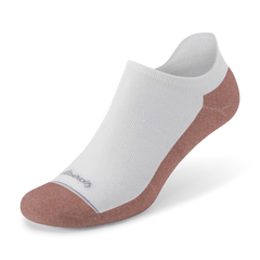 Anytime Ankle Sock - Blizzard/Sienna Blush
