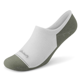 Anytime No Show Sock - Blizzard/Thunder Green