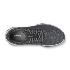 Men's Wool Runner NZ Waterproof - Dark Grey (Light Grey Sole)